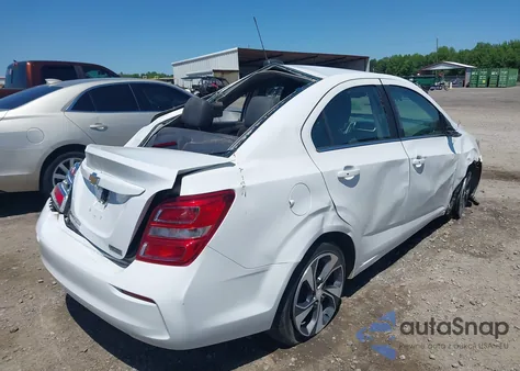 2017 Chevrolet Sonic Premier Auto из США, поврежденный, VIN 1G1JF5SB5H4101112